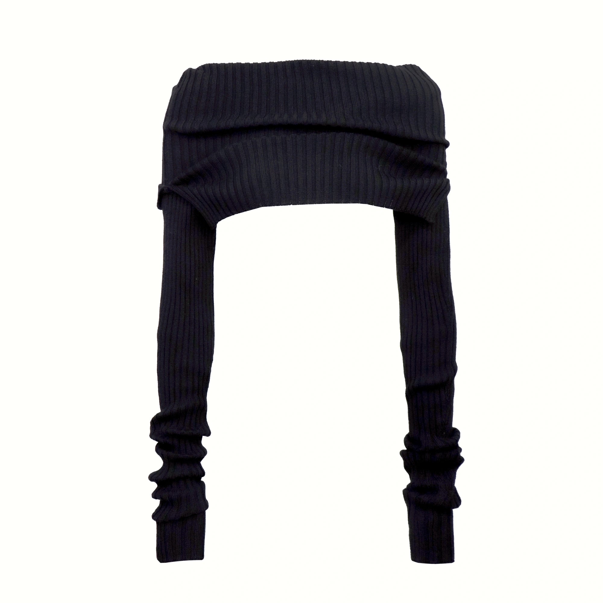 Flowers_birds_Market_Elegant_Two_Tone_Cowl_Neck_Pullover_Long_Sleeve_Women_Burgundy_Black_Blouse_MISSTT