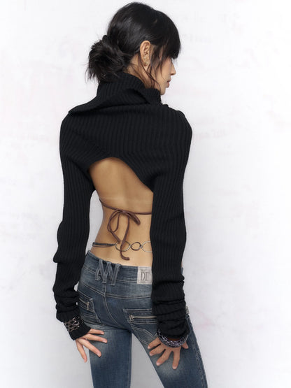 Flowers birds Market Elegant Two Tone Cowl Neck Pullover Long Sleeve Women Burgundy Black Blouse