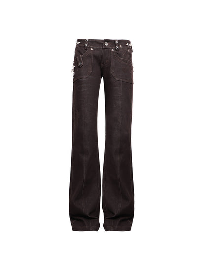 Flowers_birds_Market_Embroidered_Floral_Low_Rise_Denim_Women_Deep_Brown_Straight-Leg_Jeans_MISSTT