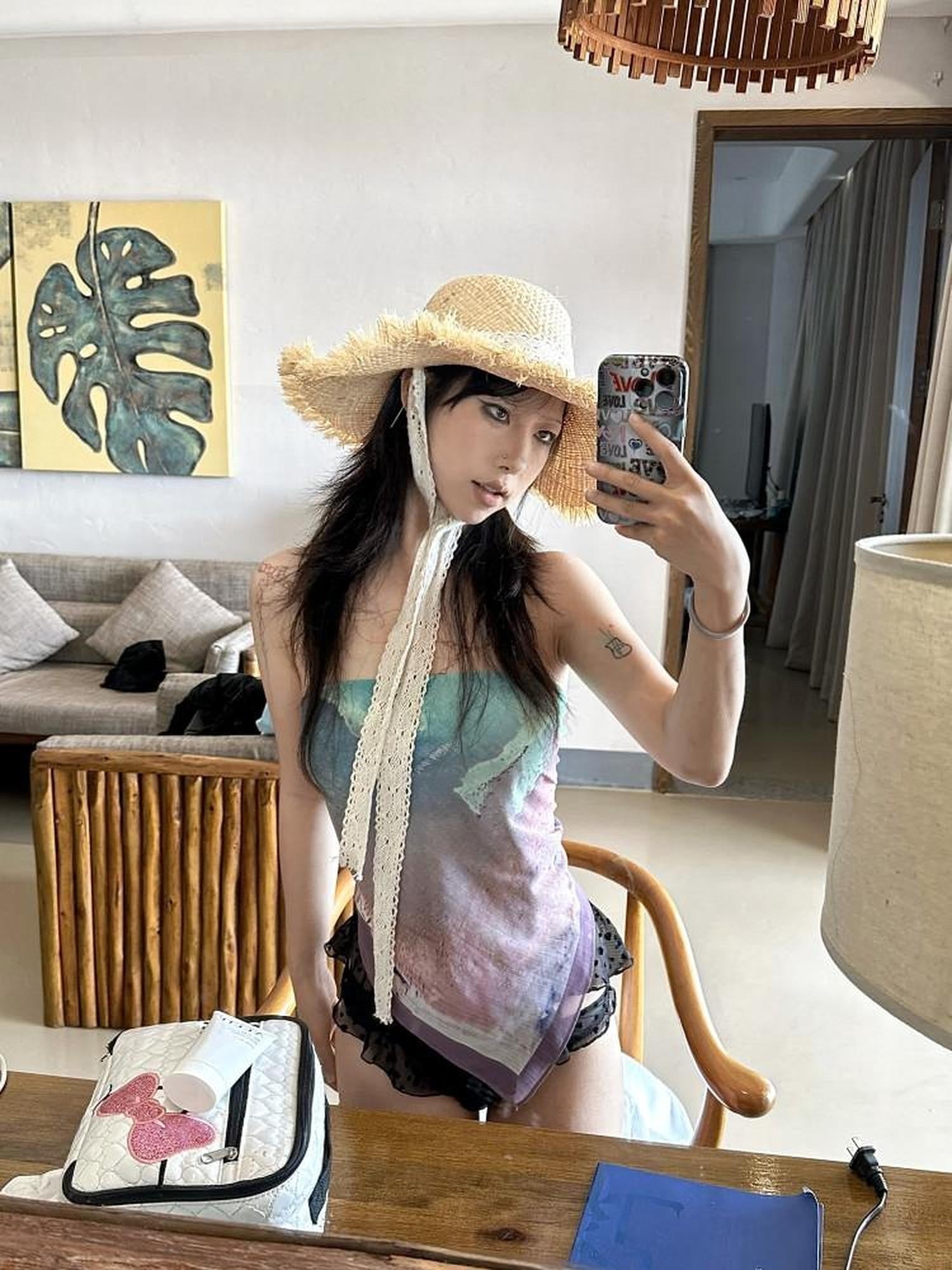 Flowers birds Market Floral Bird Print Multifunctional Bandeau Women&