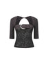 Flowers_birds_Market_Lace_Mesh_Print_Square_Neck_Button_Knit_Women&