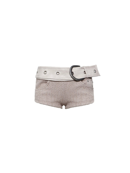 Flowers_birds_Market_Polka_Dot_Detachable_Mesh_With_Stretch_Shorts_Women&