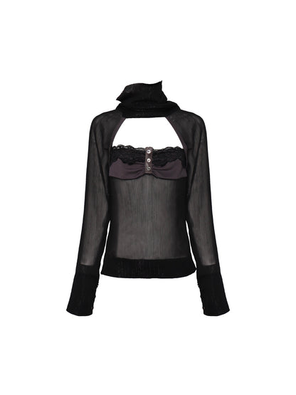 Flowers_birds_Market_Printed_Patchwork_Semi_Sheer_Open_Back_Women&