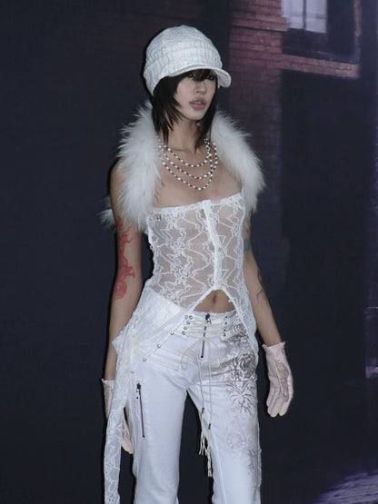 Flowers birds Market Reversible Elegant Slim Fit Turtleneck Long Sleeve Polyester Women Tops Blouse