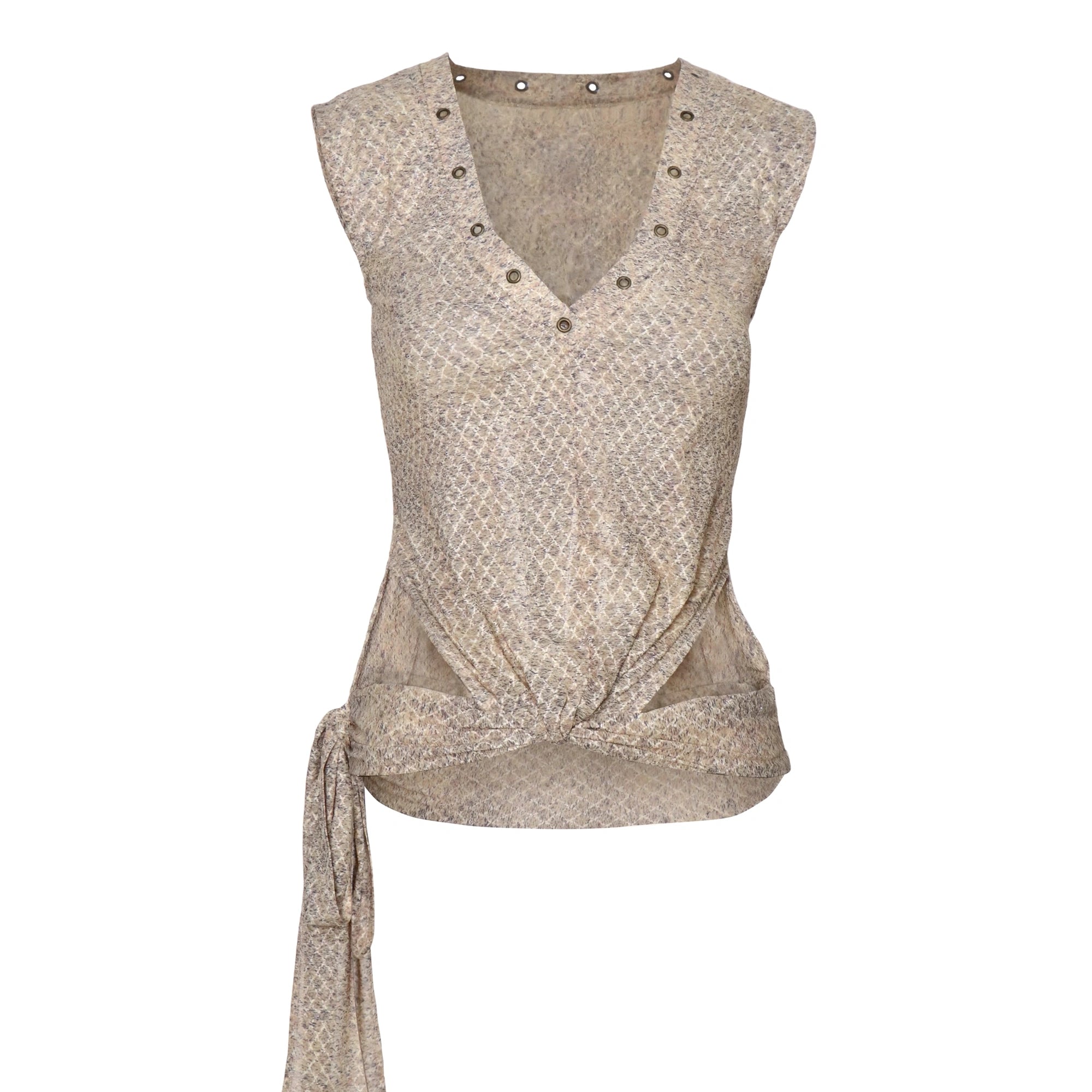 Flowers_birds_Market_Soft_Stretchy_Slim_Fit_Solid_Color_Womens_Beige_Basic_Polyester_Spandex_Tank_Top_MISSTT