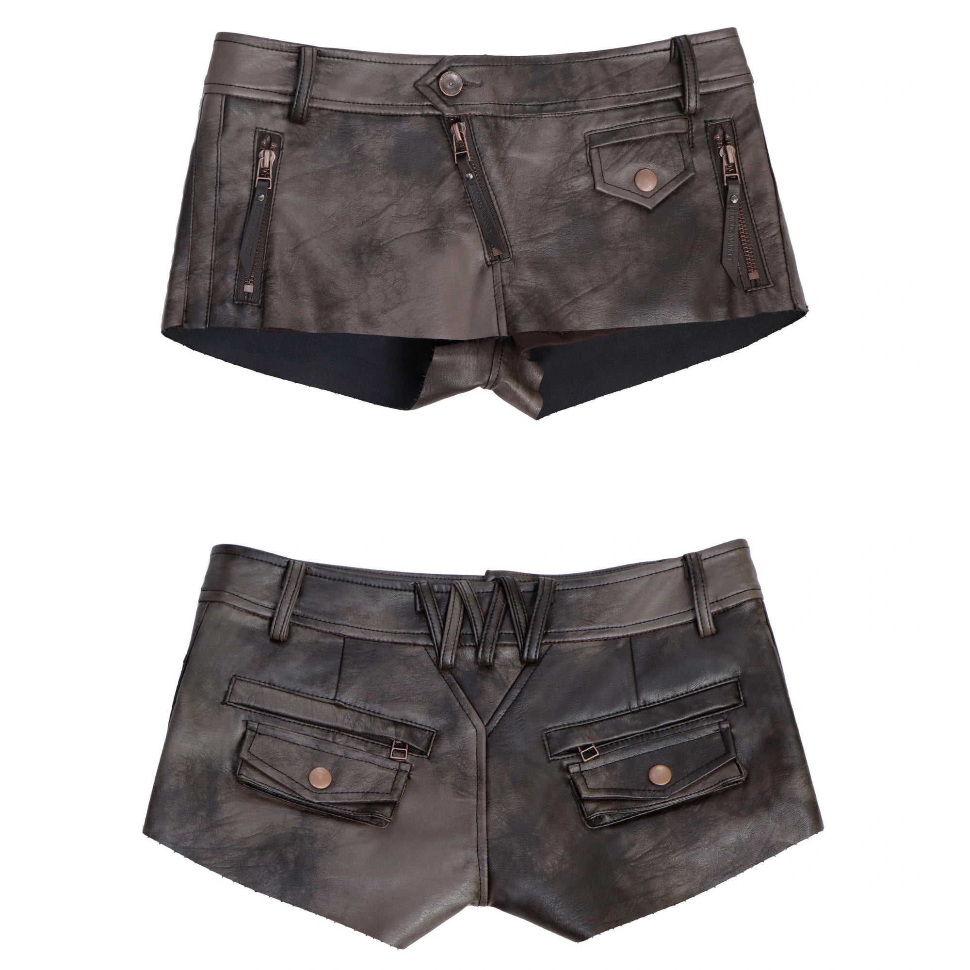 Flowers_birds_Market_Two_Tone_Distressed_Low_Rise_Bodycon_Women_Date_Night_City_Walk_Mini_Skirt_MISSTT