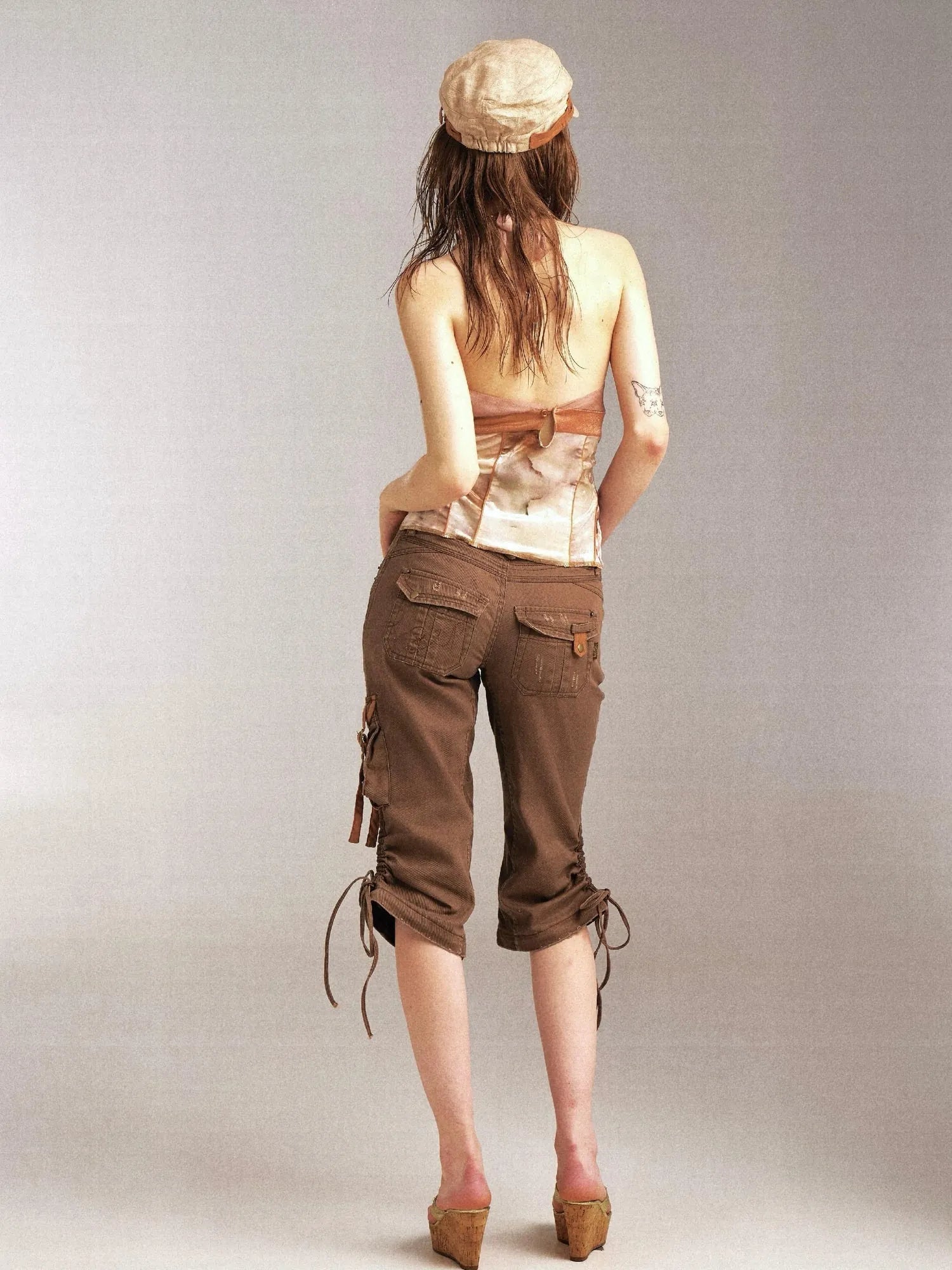 Velvet  Embroidered Beaded Slinky Summer Camisole Top