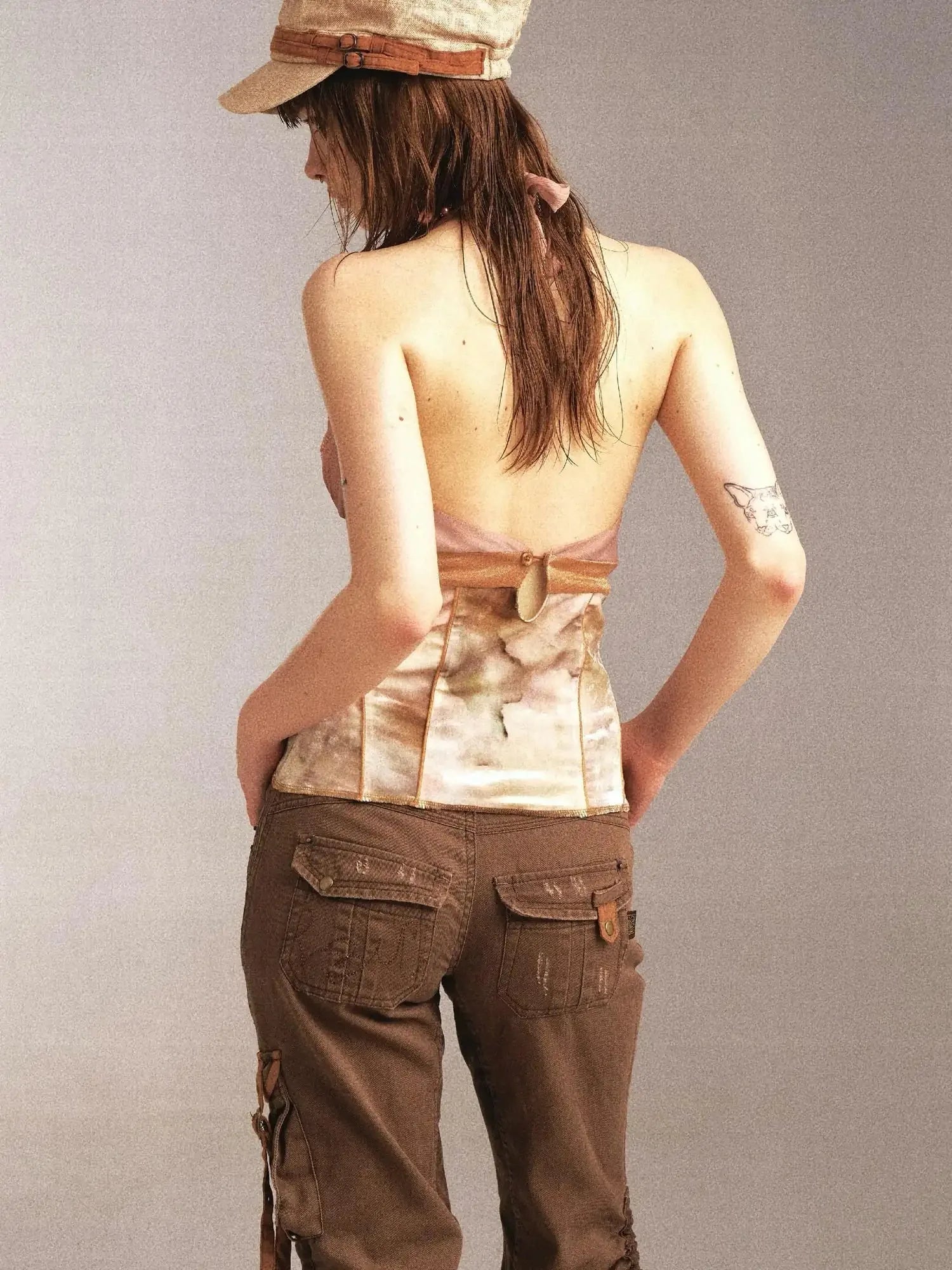 Velvet  Embroidered Beaded Slinky Summer Camisole Top