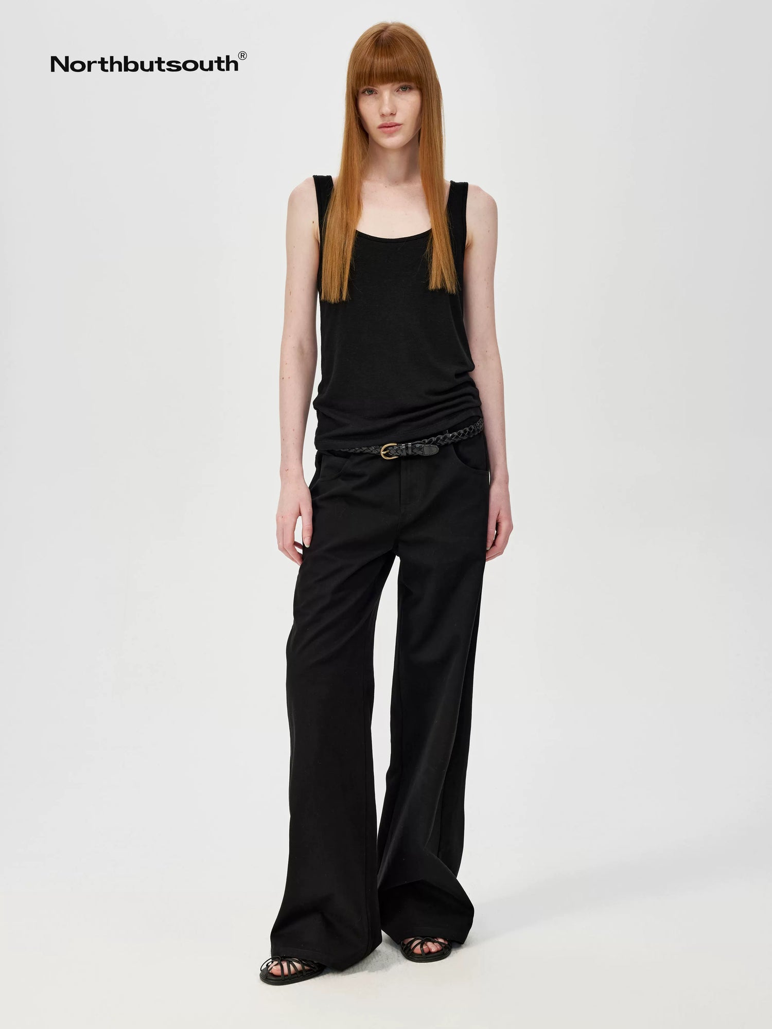 Four Color Classic Casual Low Waist Straight Leg Lightweight Pants