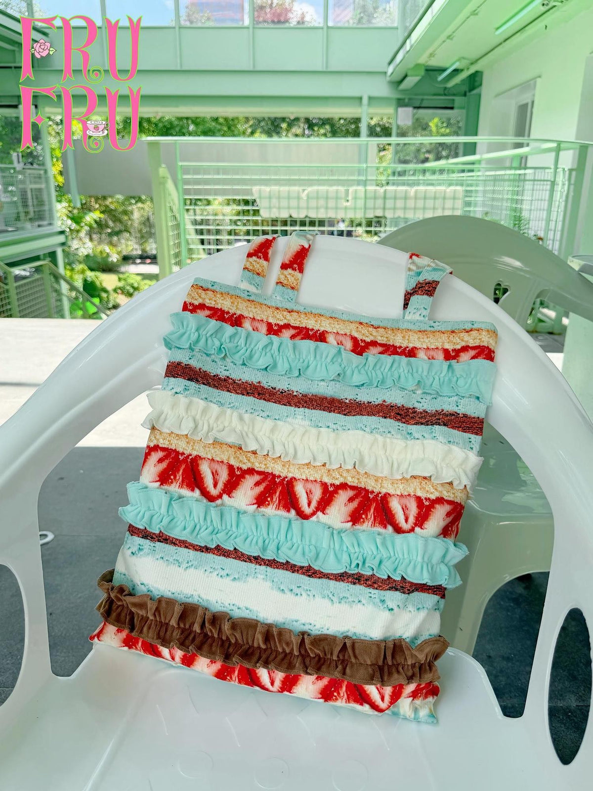 Frufru Gulu Cake Print Corduroy Women&