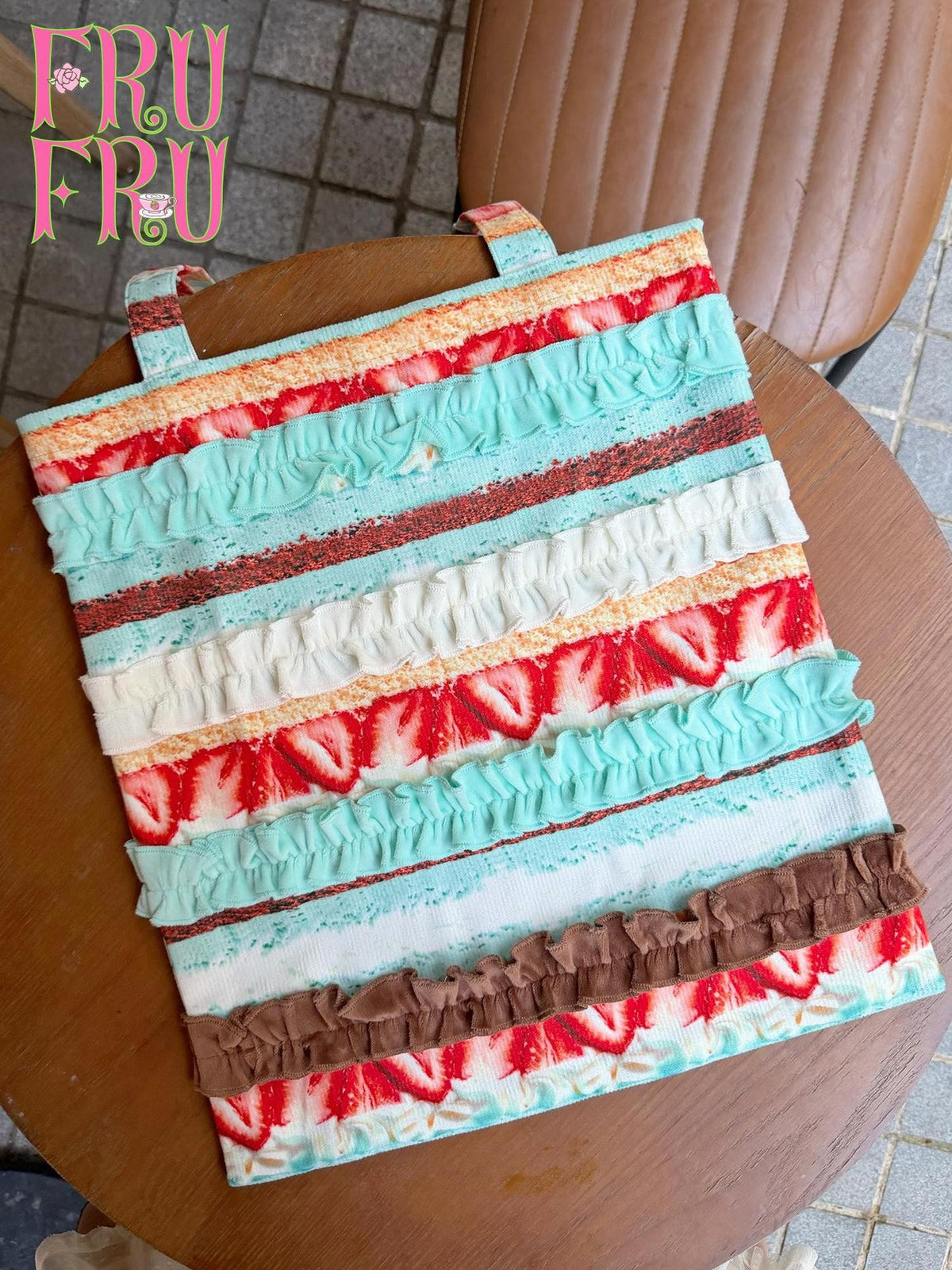 Frufru Gulu Cake Print Corduroy Women&