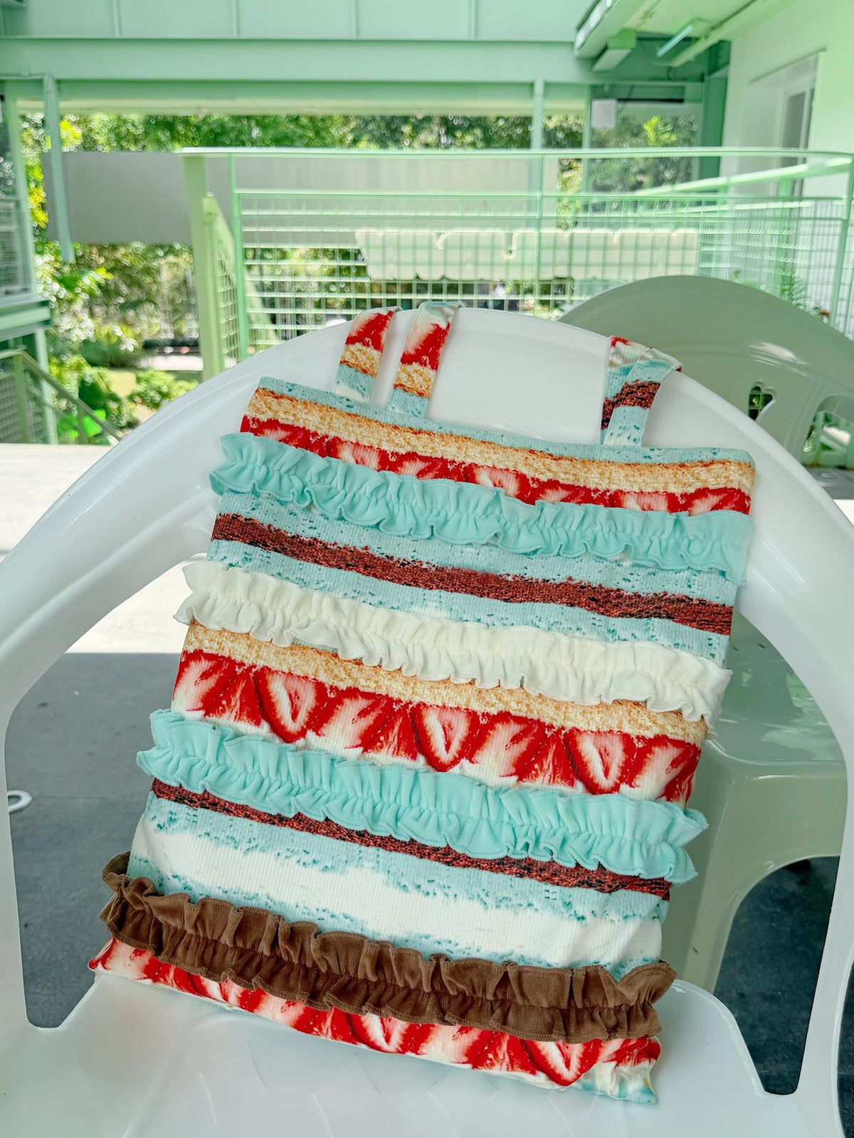 Frufru Gulu Cake Print Corduroy Women&