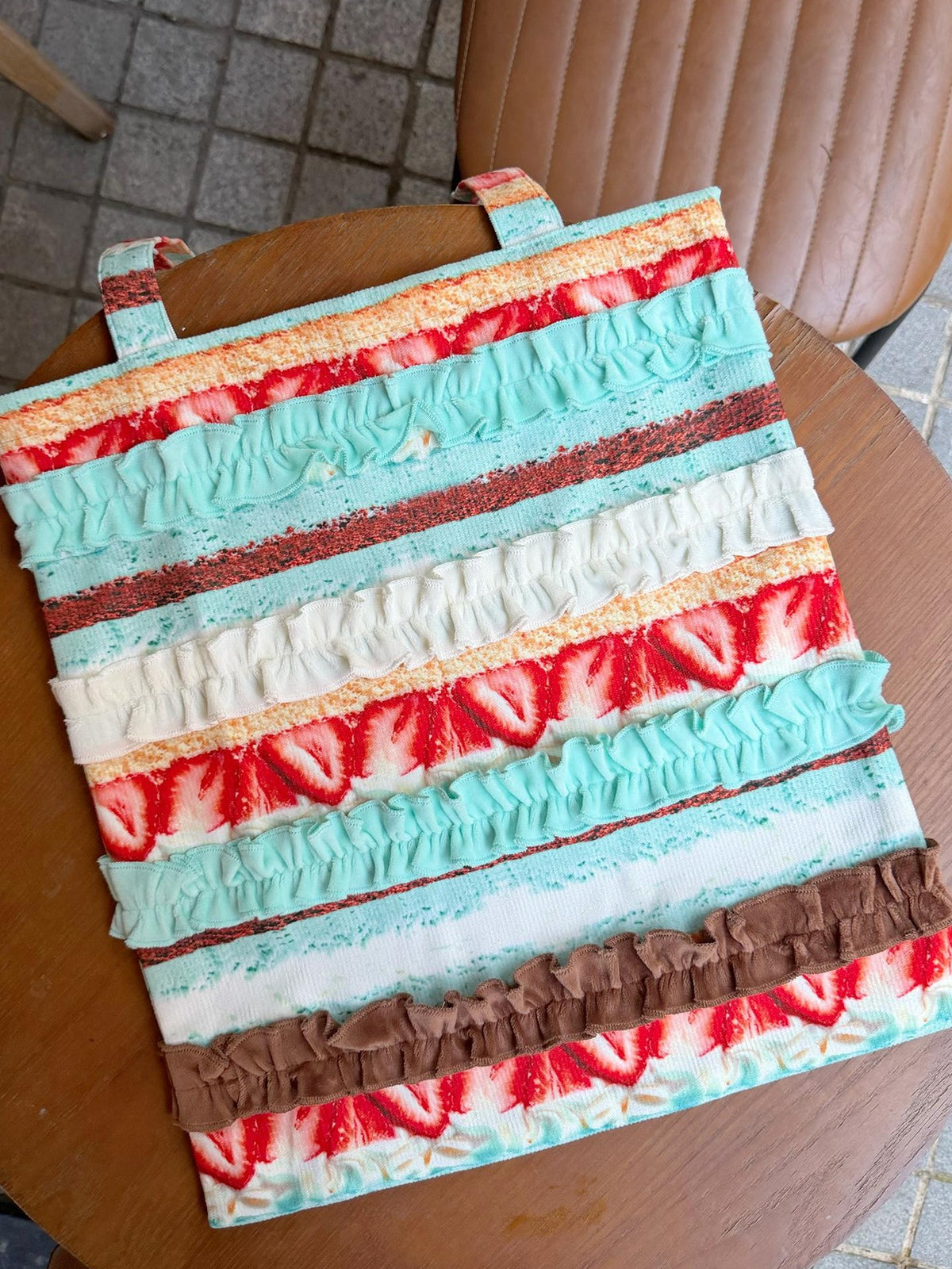 Frufru Gulu Cake Print Corduroy Women&