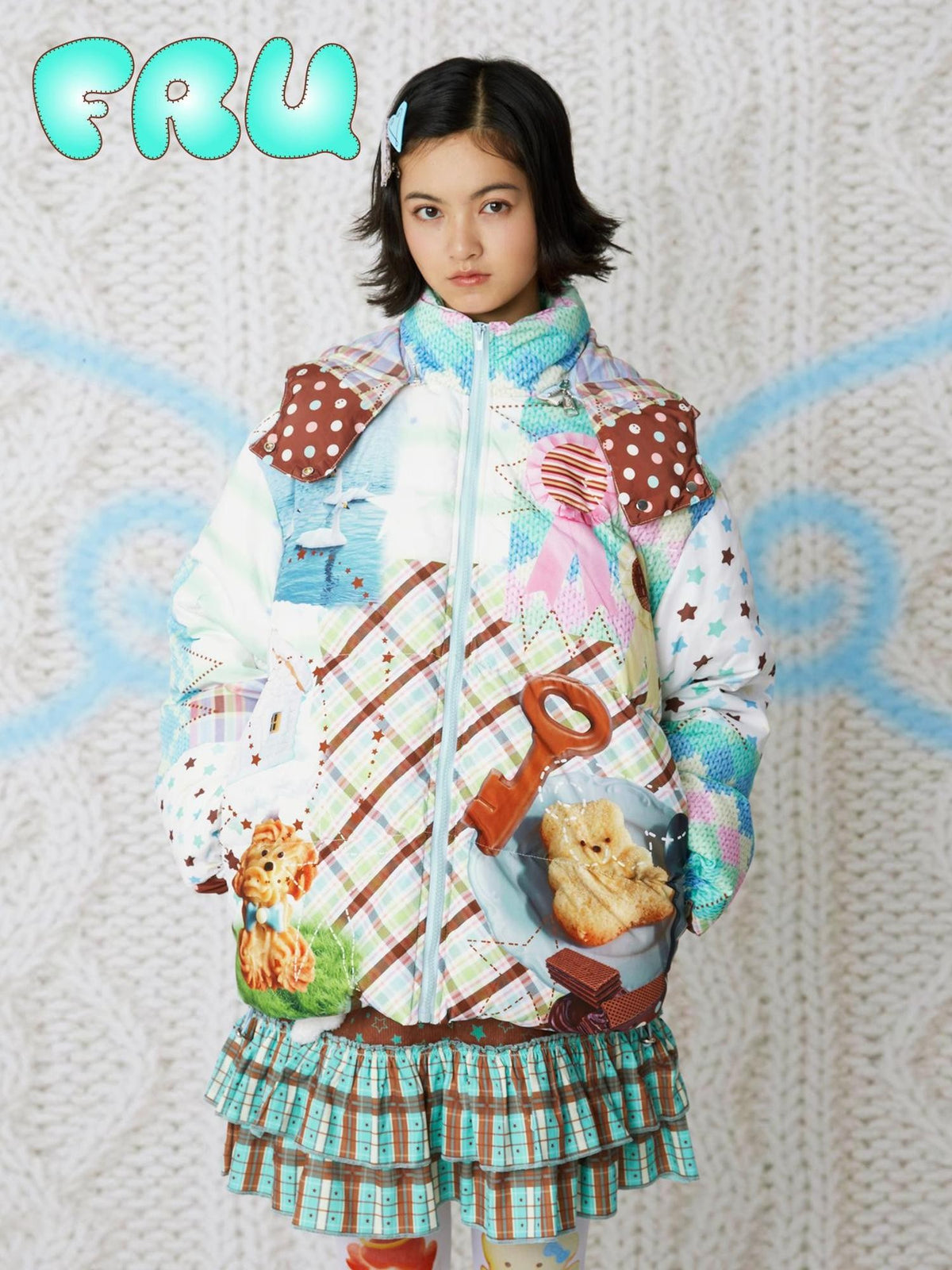 Frufru Gulu Colorful Angel Dessert Original Print Women&
