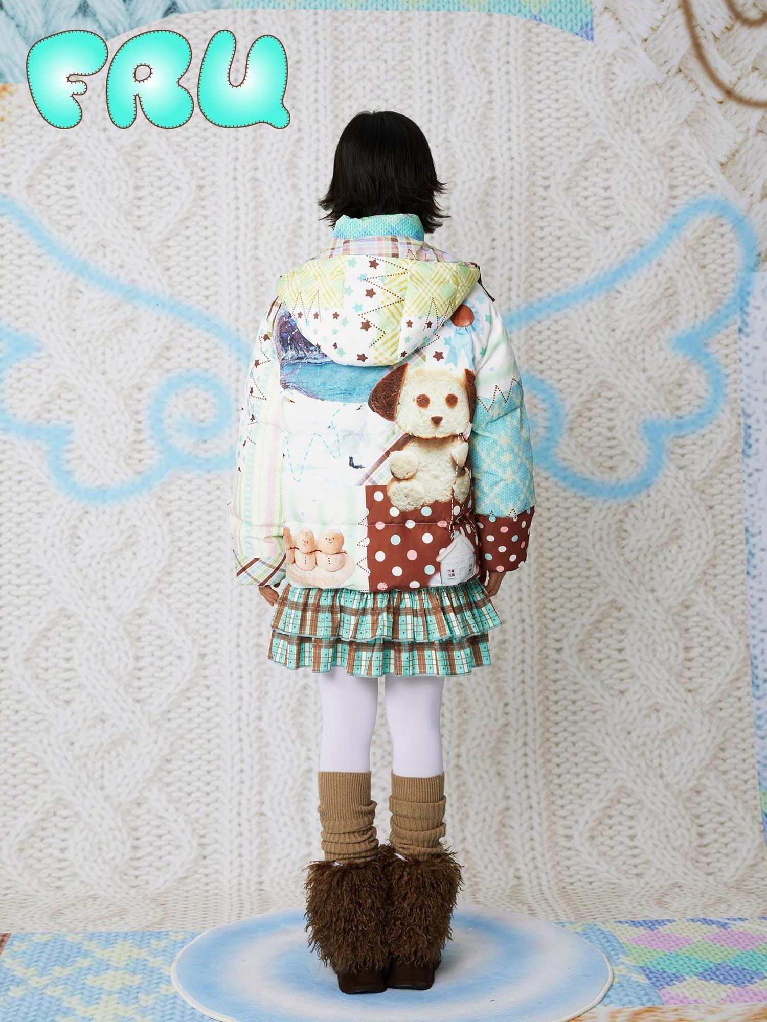 Frufru Gulu Colorful Angel Dessert Original Print Women&