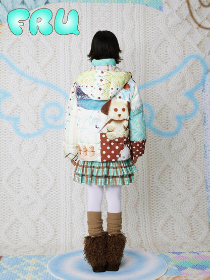 Frufru Gulu Colorful Angel Dessert Original Print Women&