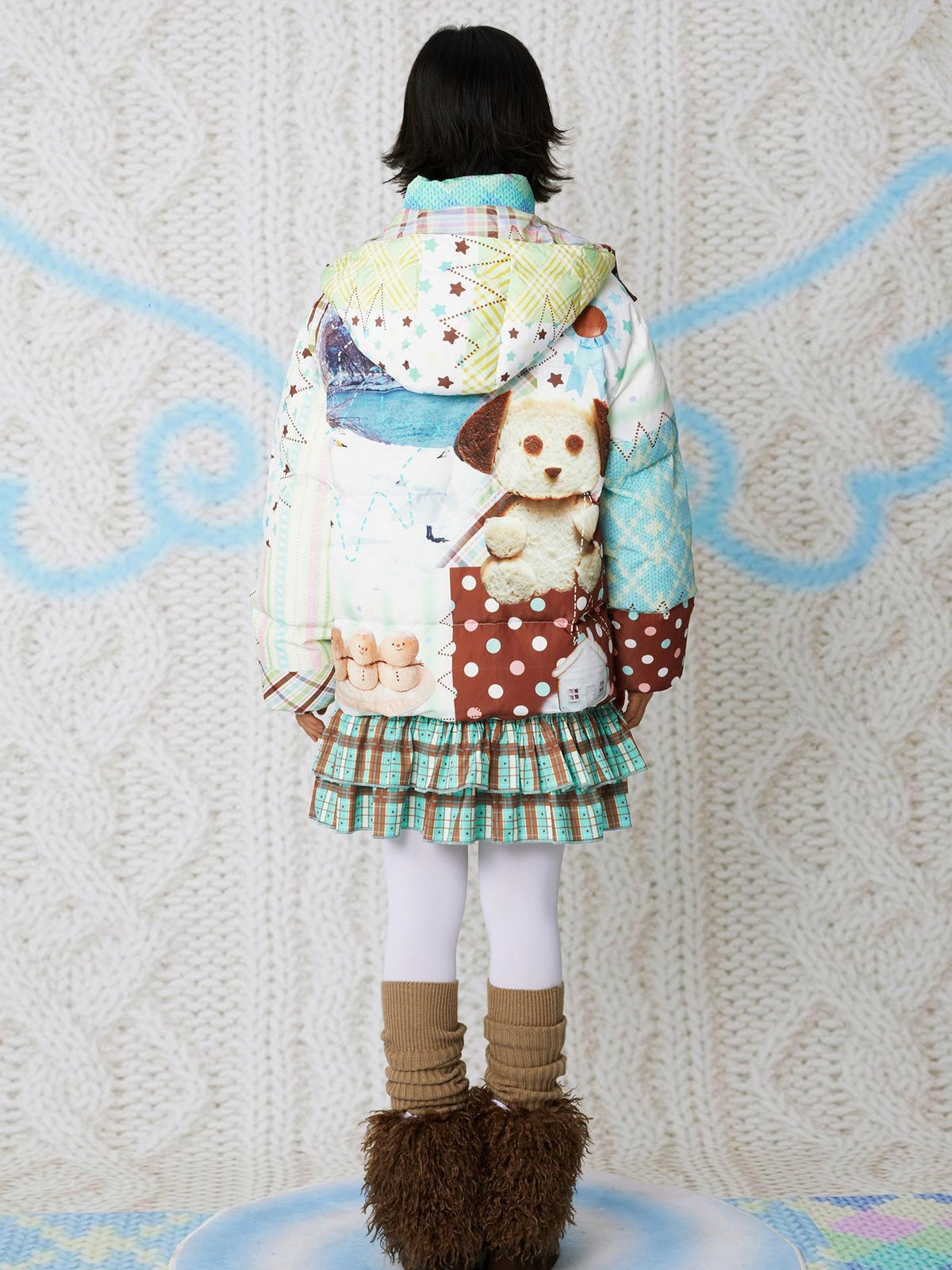 Frufru Gulu Colorful Angel Dessert Original Print Women&