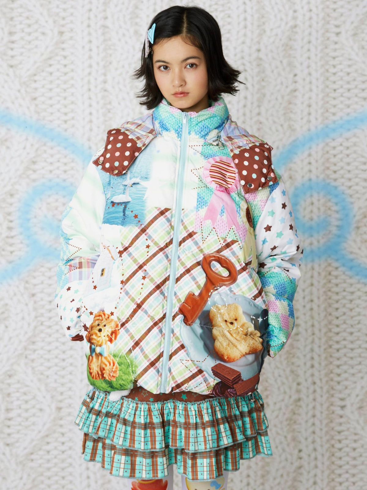 Frufru Gulu Colorful Angel Dessert Original Print Women&