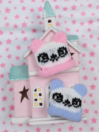 Frufru Gulu Cute Handmade Knit Bear Side Clip Women&