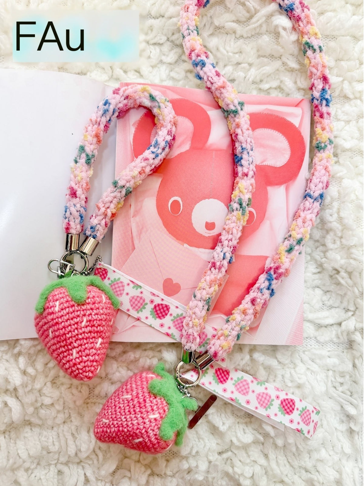 Frufru_Gulu_Handmade_Knitted_Pink_Strawberry_Women&