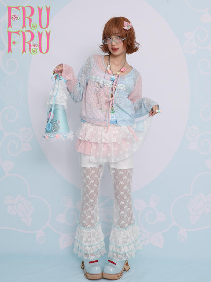 Frufru Gulu Lightweight Patchwork Loose Fit Sun Protection Women&