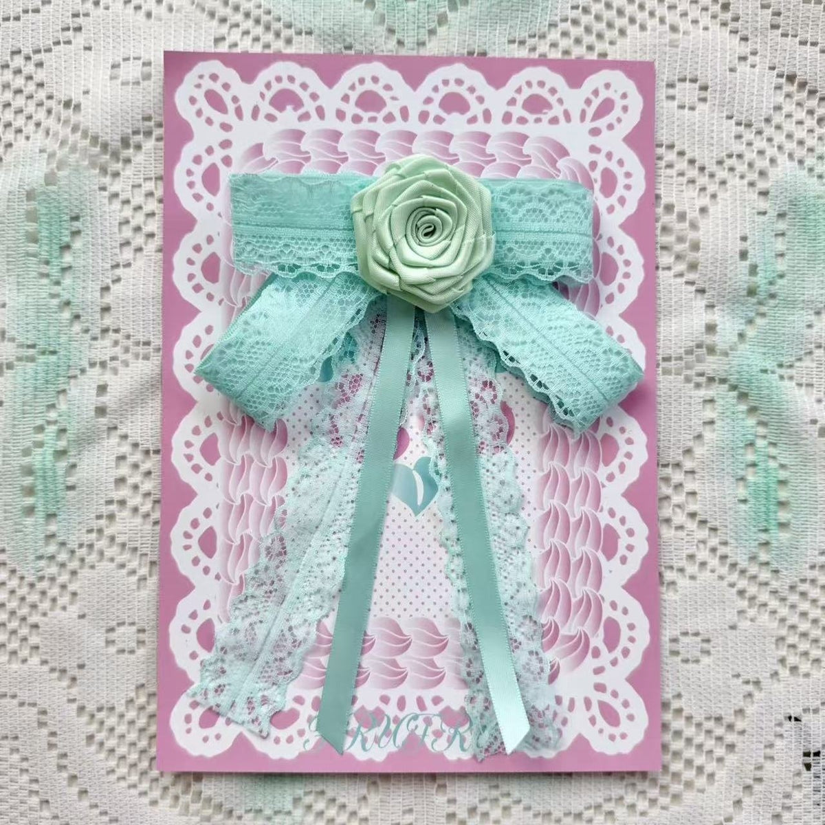 Frufru_Gulu_Rose_Cafe_Vintage_Bow_Side_Clip_Women&