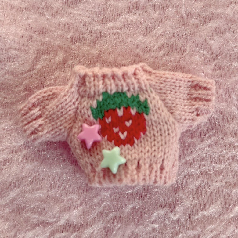 Frufru_Gulu_Strawberry_Knitted_Mini_Sweater_Women&