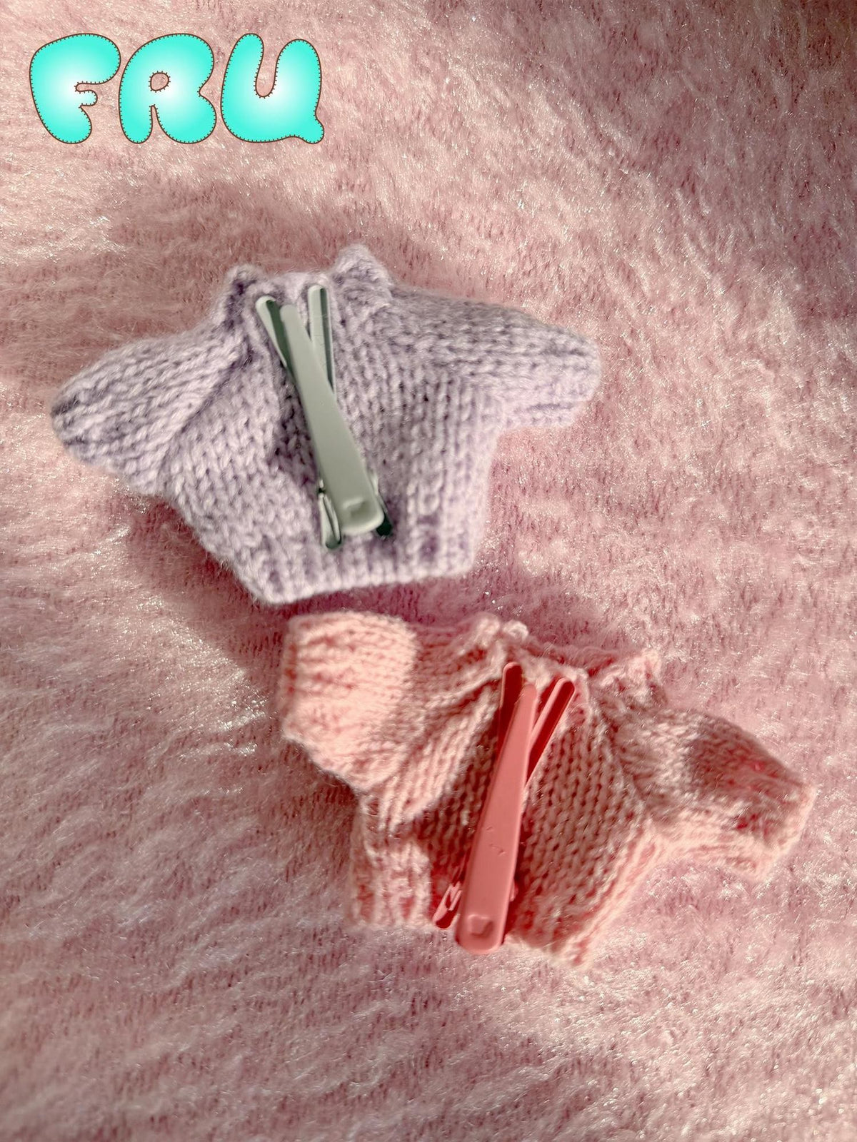 Frufru Gulu Strawberry Knitted Mini Sweater Women&