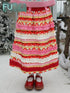Frufru_Gulu_Strawberry_Print_Lace_Trim_Corduroy_Tiered_Cake_Women&