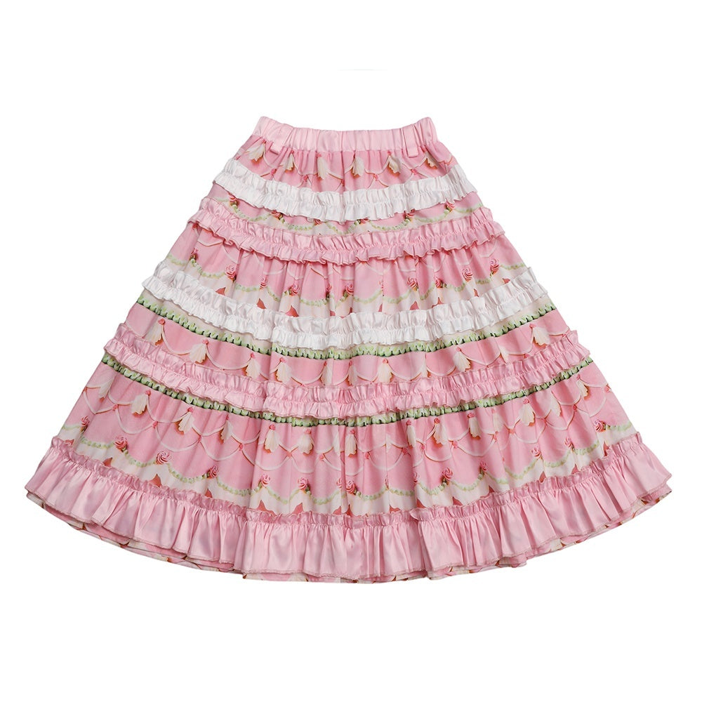 Frufru_Gulu_Vintage_Floral_Print_Doll_Collar_Puff_Sleeve_Cotton_Women&