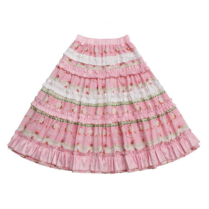 Frufru_Gulu_Vintage_Floral_Print_Doll_Collar_Puff_Sleeve_Cotton_Women&