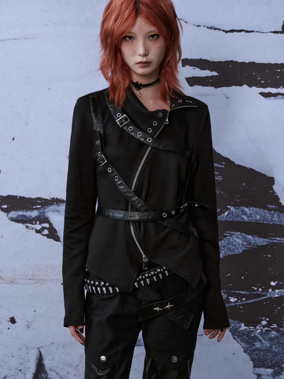 Frustration Garden Broken Edge Punk Knit Top