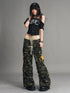 Frustration_Garden_Camouflage_Detachable_Patchwork_Double_Waist_Low_Rise_Women&