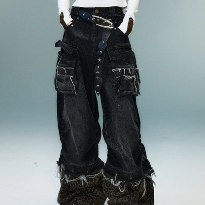 Frustration_Garden_Detachable_Leopard_Wash_Baggy_Jeans_MISSTT