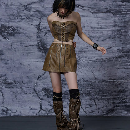 Frustration_Garden_Distressed_Pu_Leather_Punk_Mini_Skirt_MISSTT