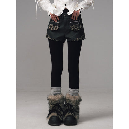Frustration_Garden_Gray_Fleece_Lined_High_Stretch_Slimming_Footed_Women&