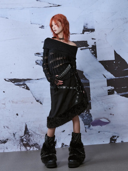 Frustration Garden Heavy Studded Metal Punk Belt