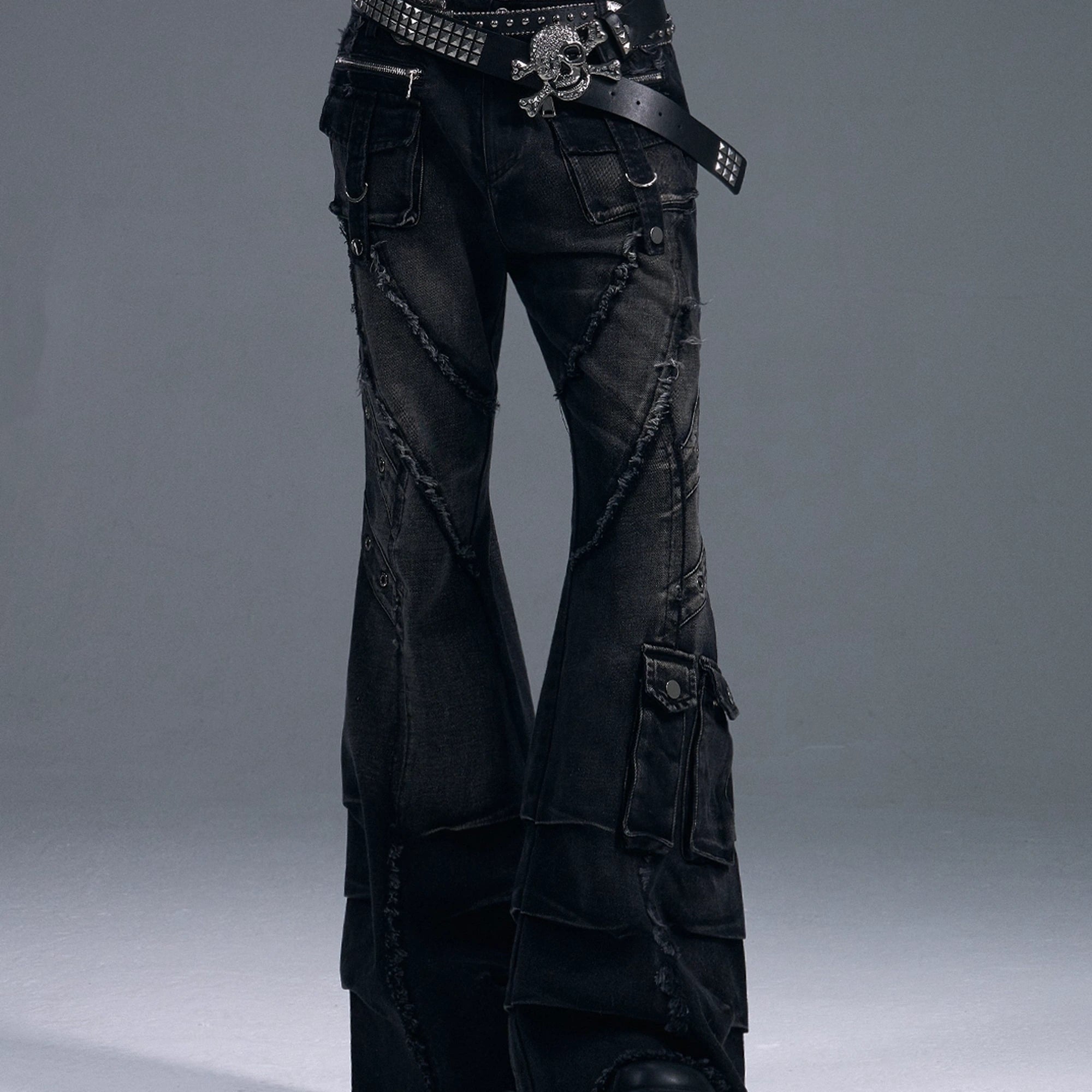 Frustration_Garden_Heavy_Wash_Destroyed_Flared_Jeans_MISSTT