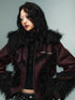 Frustration Garden Heavywork Punk Shearling Coat