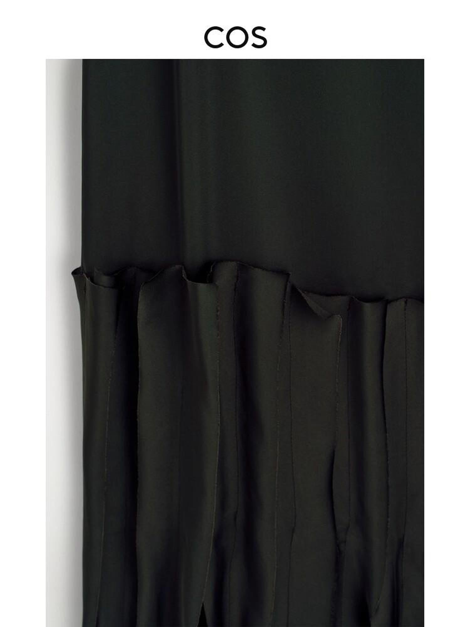Frustration Garden Lace Plaid Colorblock Elastic Waist Pleated Puff Women&