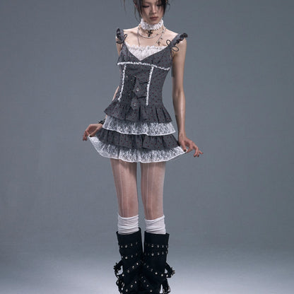 Frustration_Garden_Lace_Trim_Punk_Corset_Tiered_Mini_Dress_MISSTT