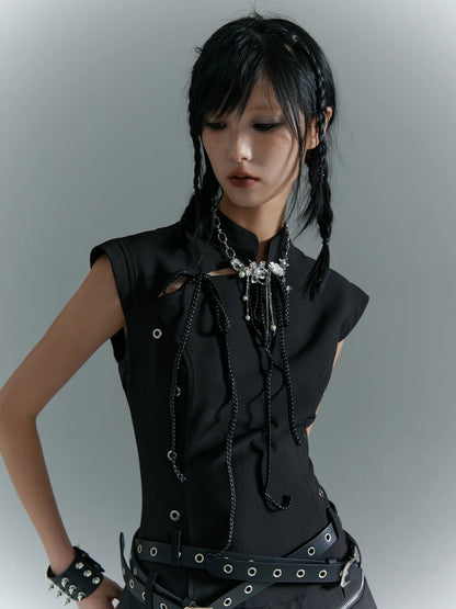 Frustration Garden Lost Backyard Choker Oriental Vintage Necklace