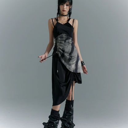 Frustration_Garden_Punk_Asymmetry_Rope_Hem_Slip_Dress_MISSTT