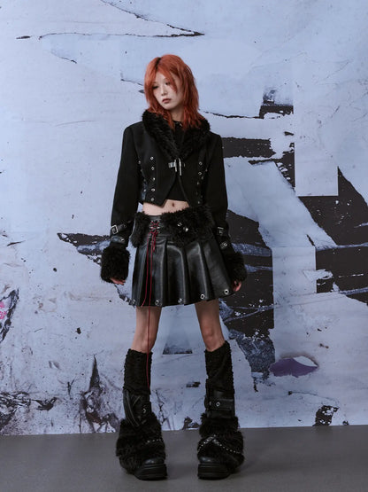 Frustration Garden Punk Rock Knitted Leg Warmers