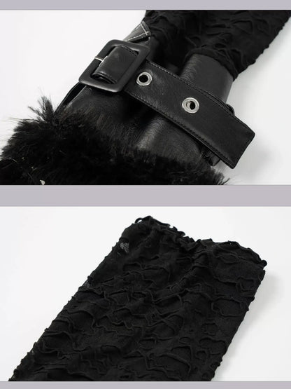 Frustration Garden Punk Rock Knitted Leg Warmers