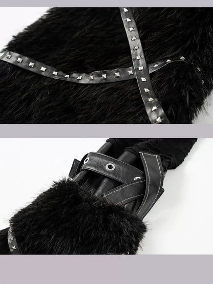 Frustration Garden Punk Rock Knitted Leg Warmers