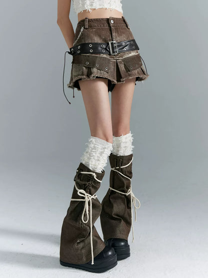 Frustration Garden Punk Soul Stitched Leggings