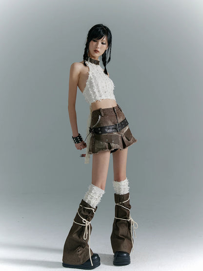 Frustration Garden Punk Soul Stitched Leggings