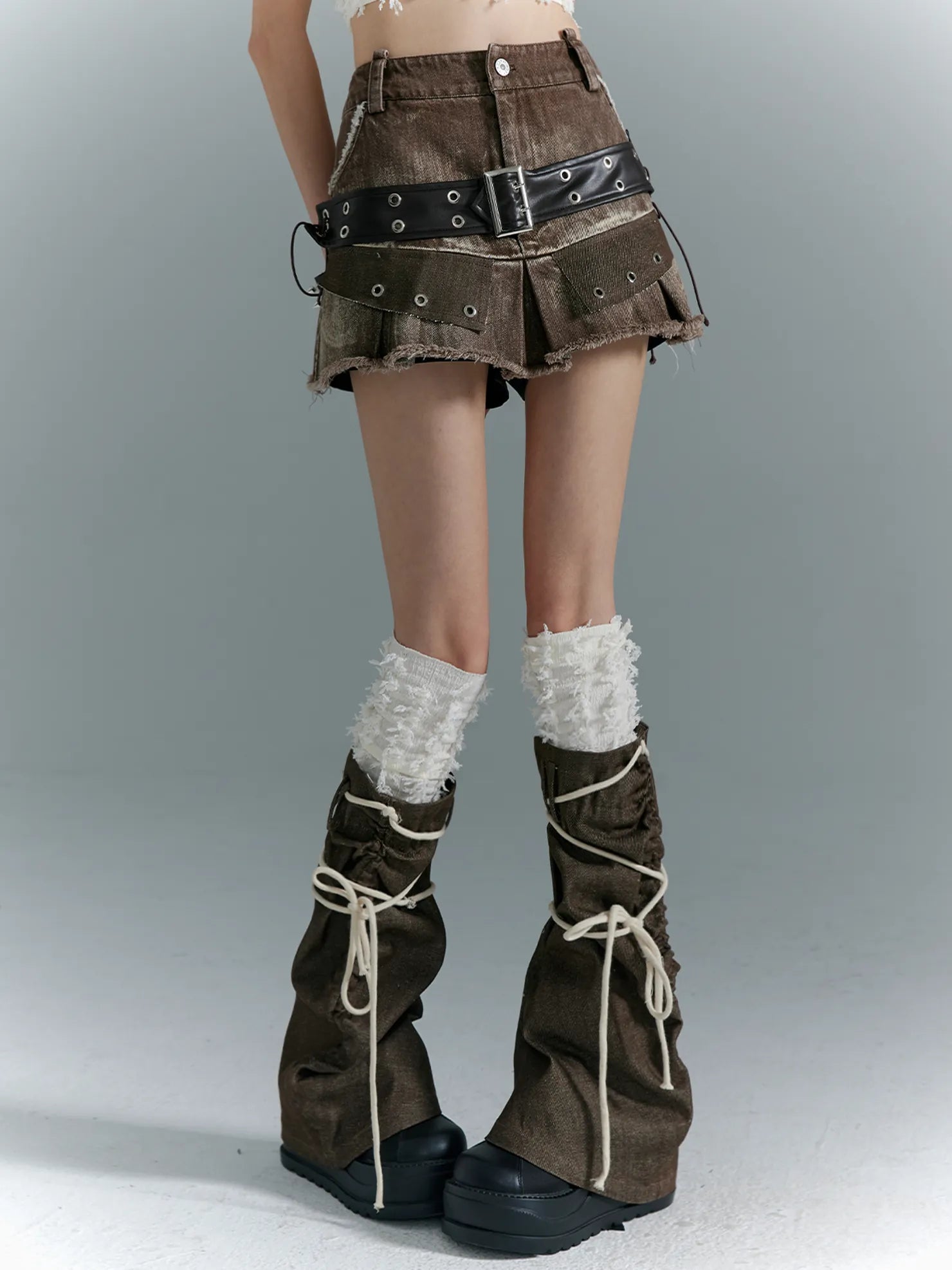 Frustration Garden Punk Soul Stitched Leggings