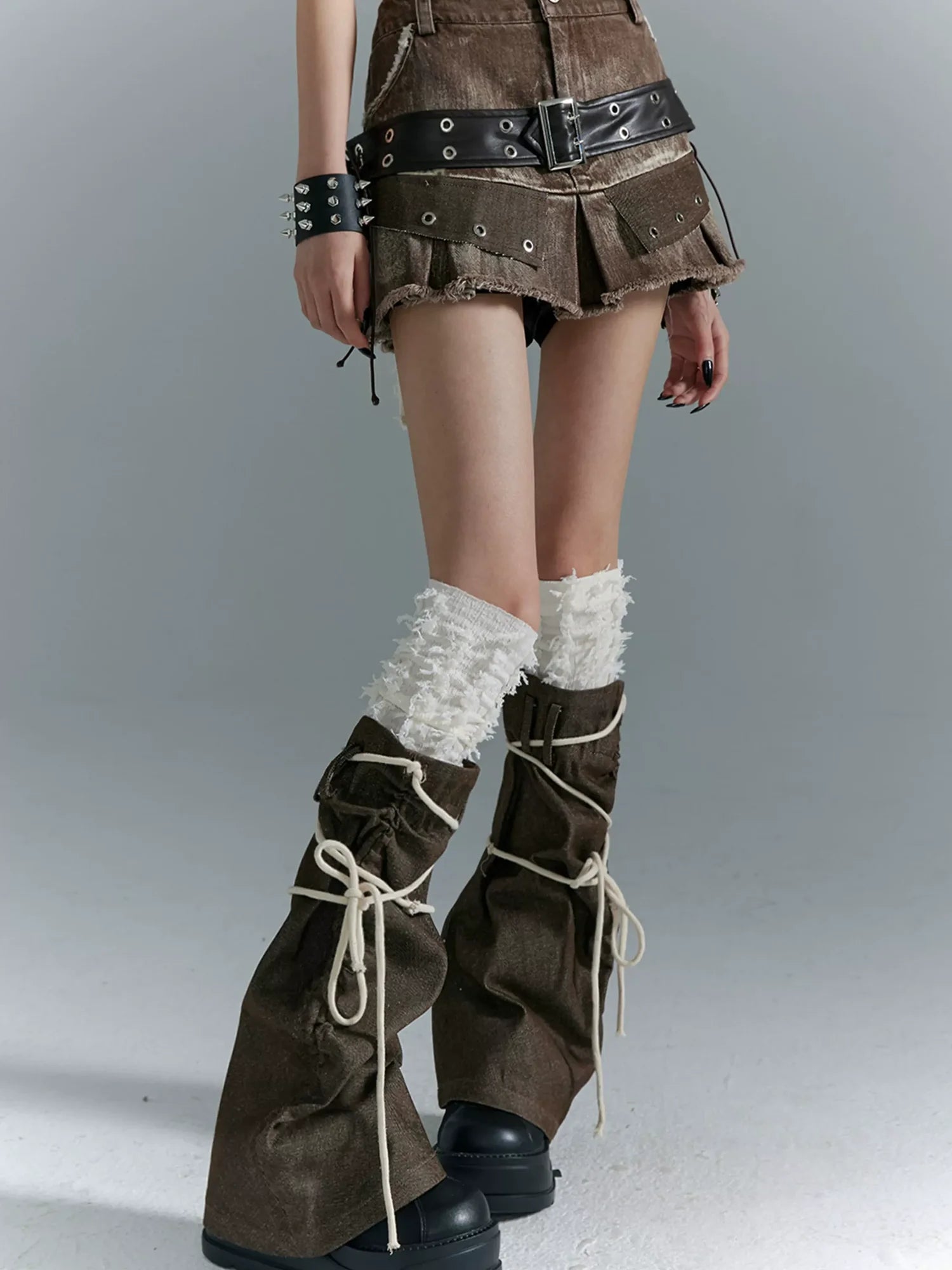 Frustration Garden Punk Soul Stitched Leggings